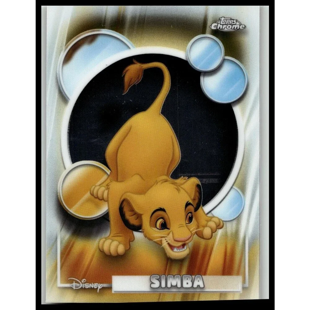 2026 Topps Disney Chrome Simba The Lion King